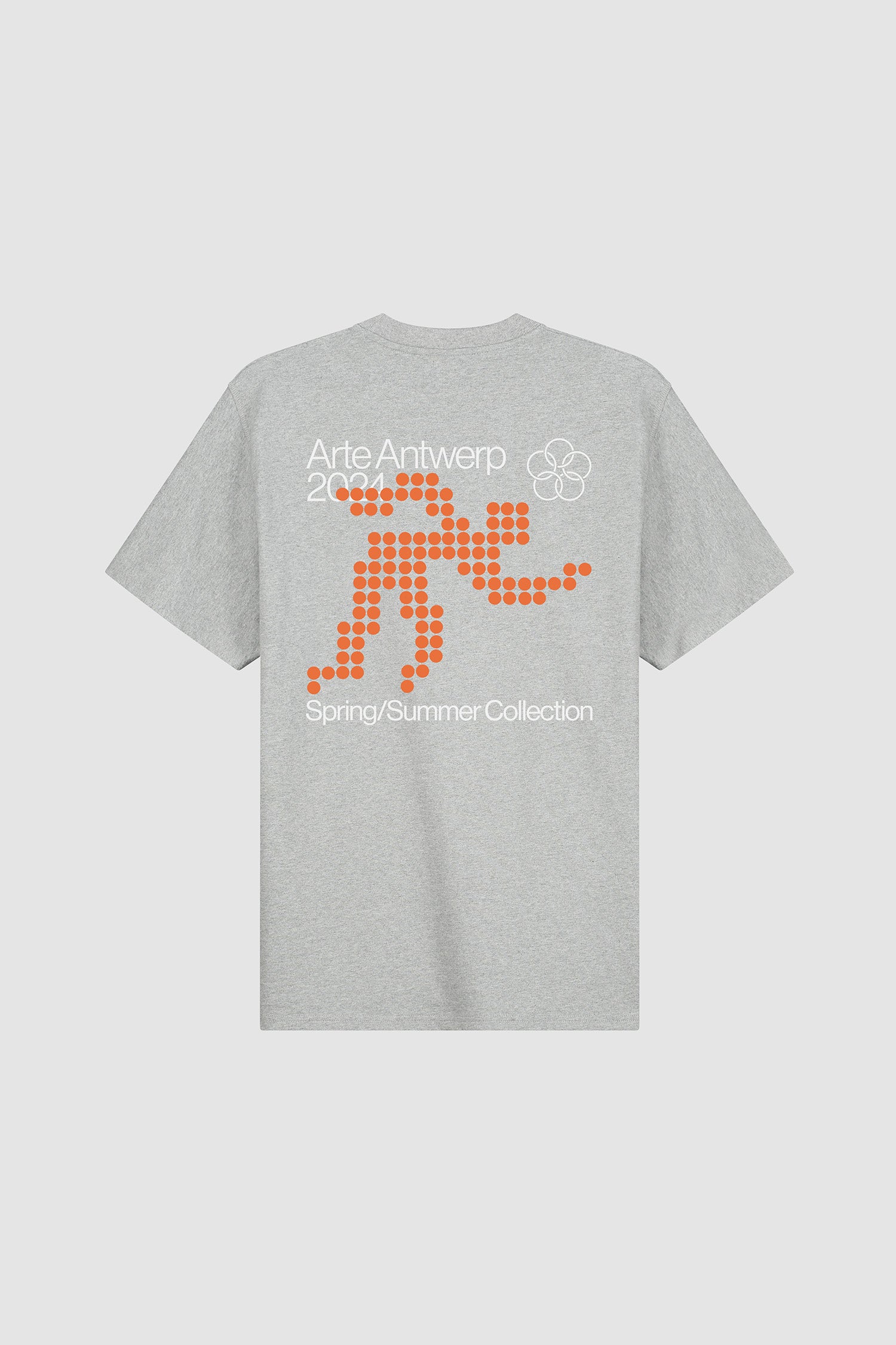 Teo Back Runner T-shirt - Gris