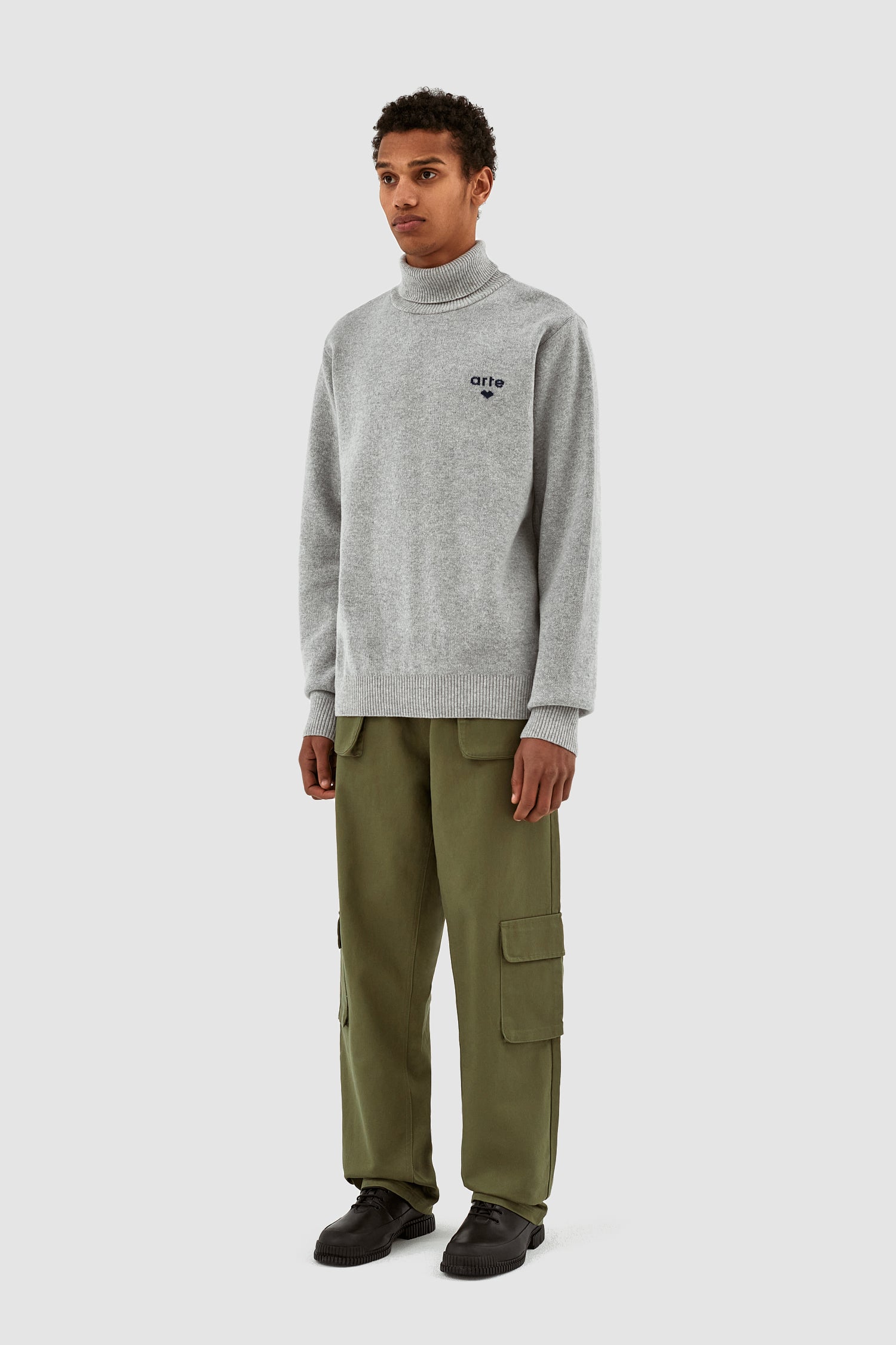 Kole Logo Sweater - Grey