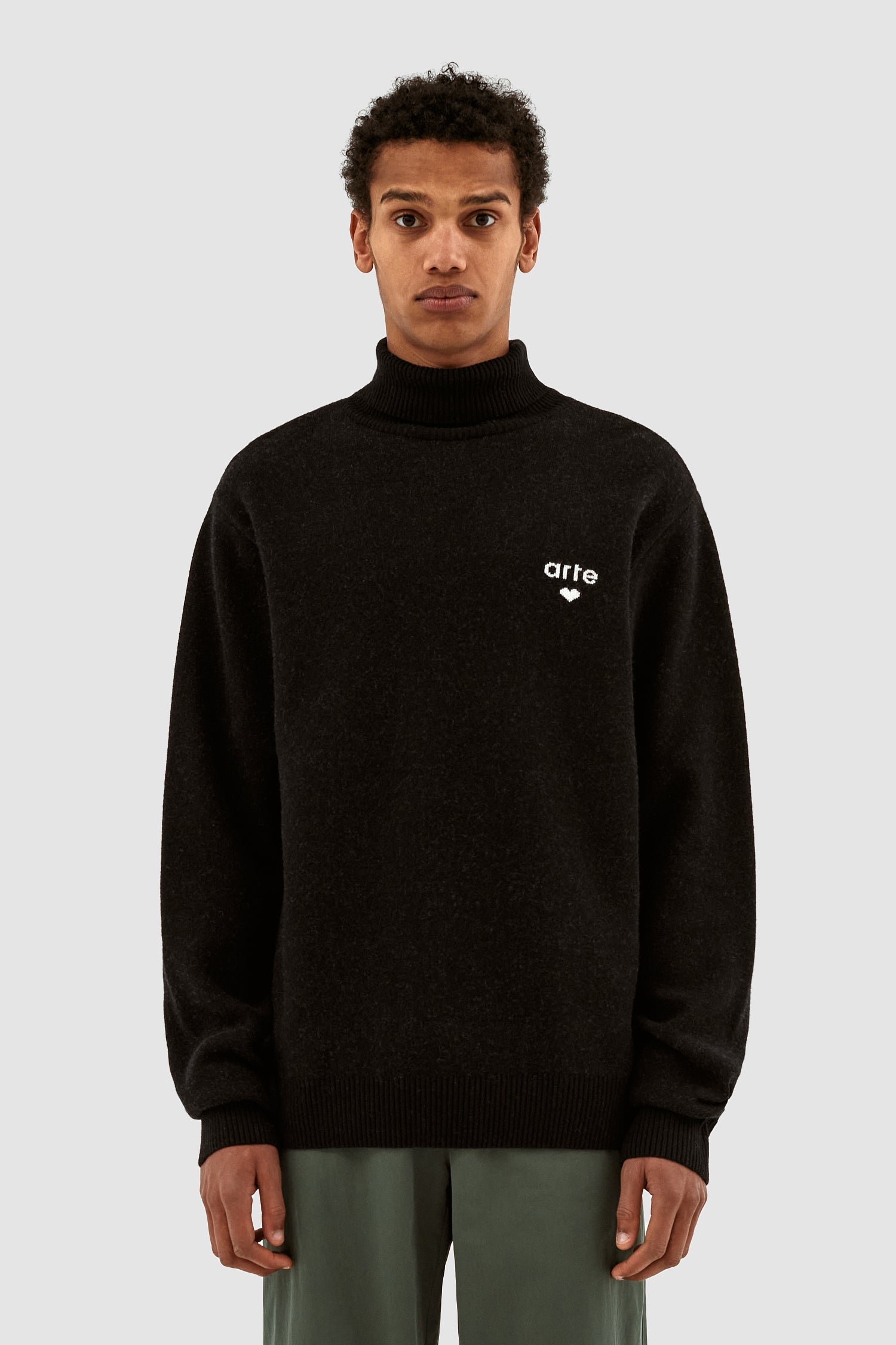 Kole Logo Sweater - Black