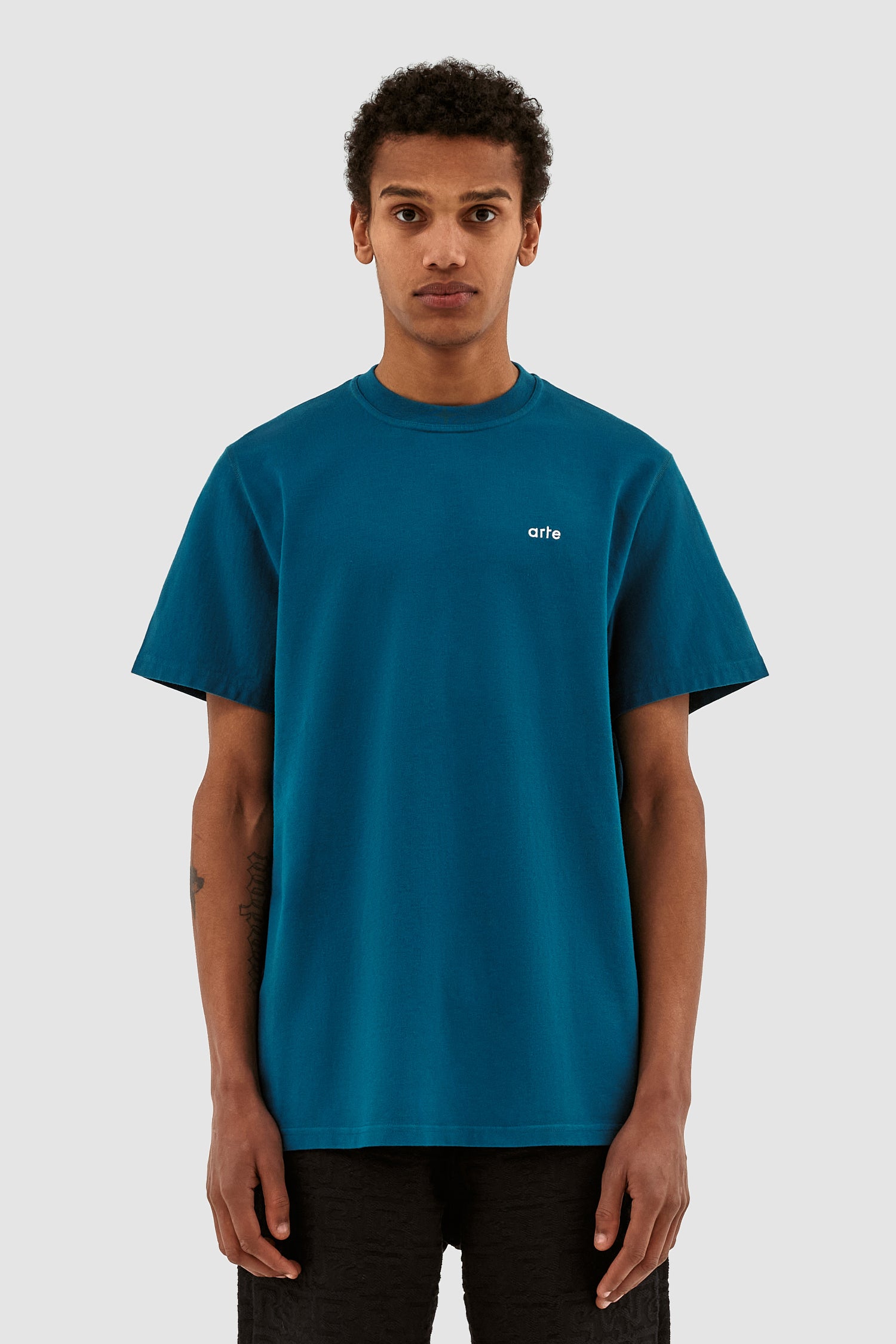 Tommy Back Pixel T-shirt - Petrol Blue