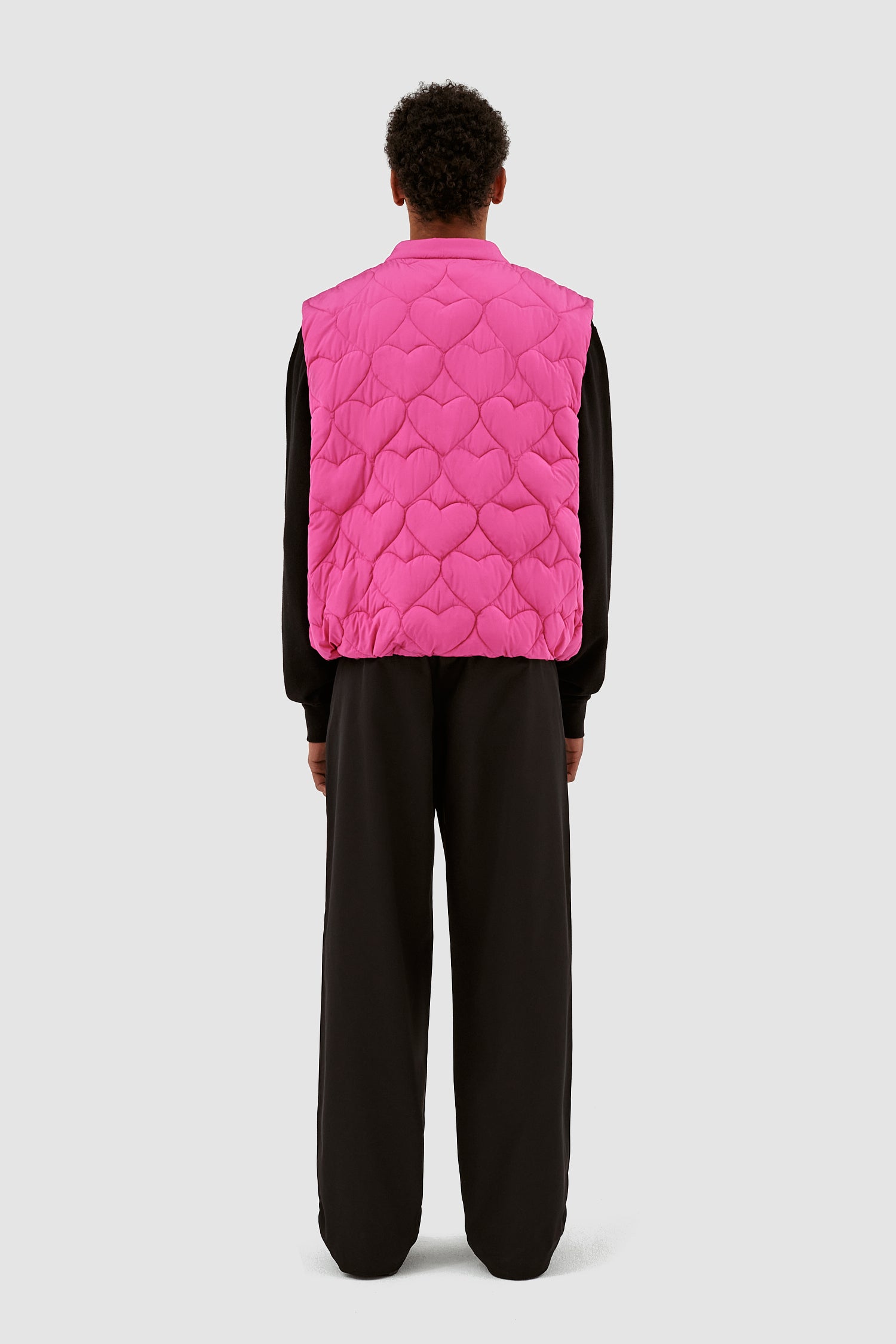 Vince Heart Vest - Pink