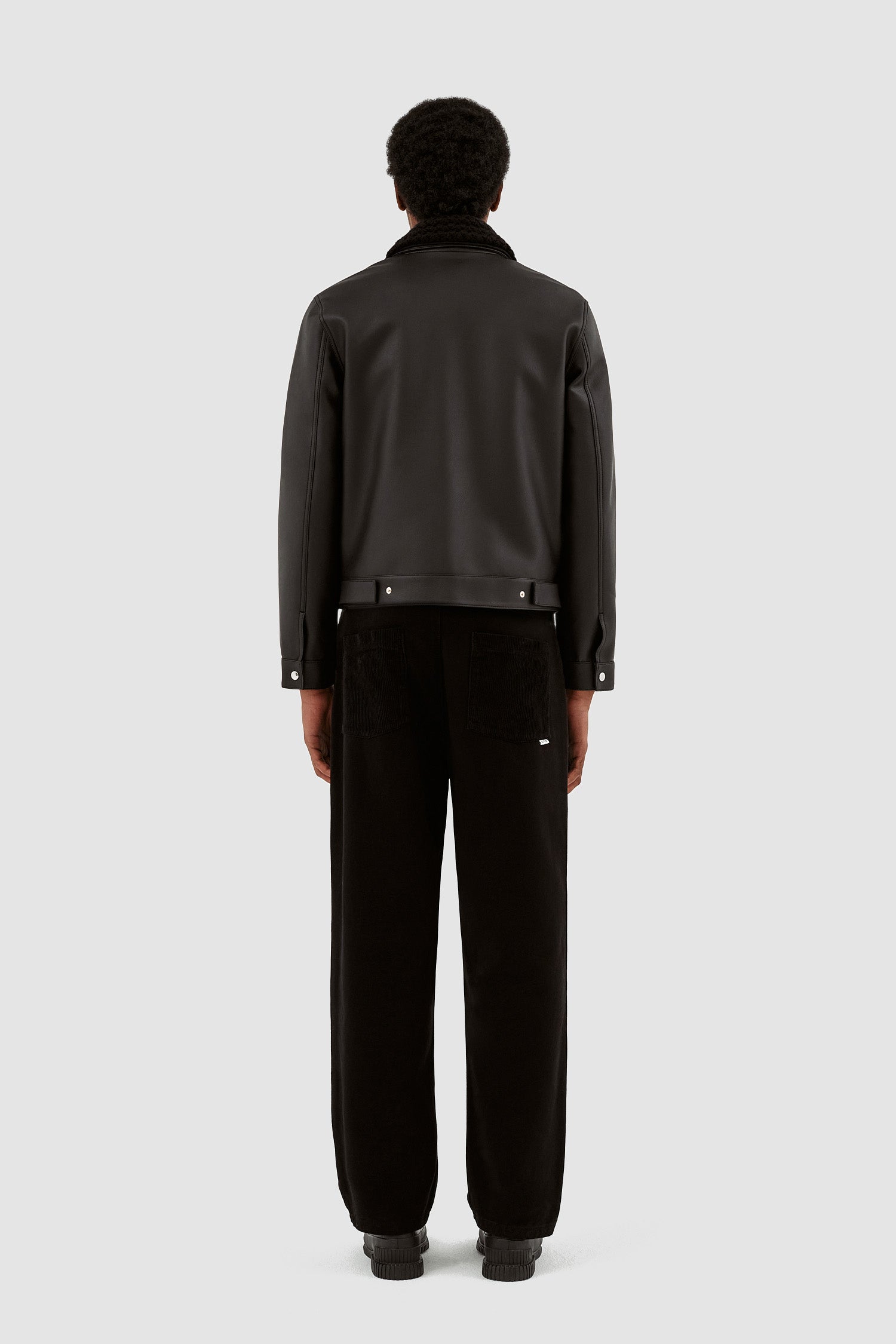 Veste à col Jasper - Noir