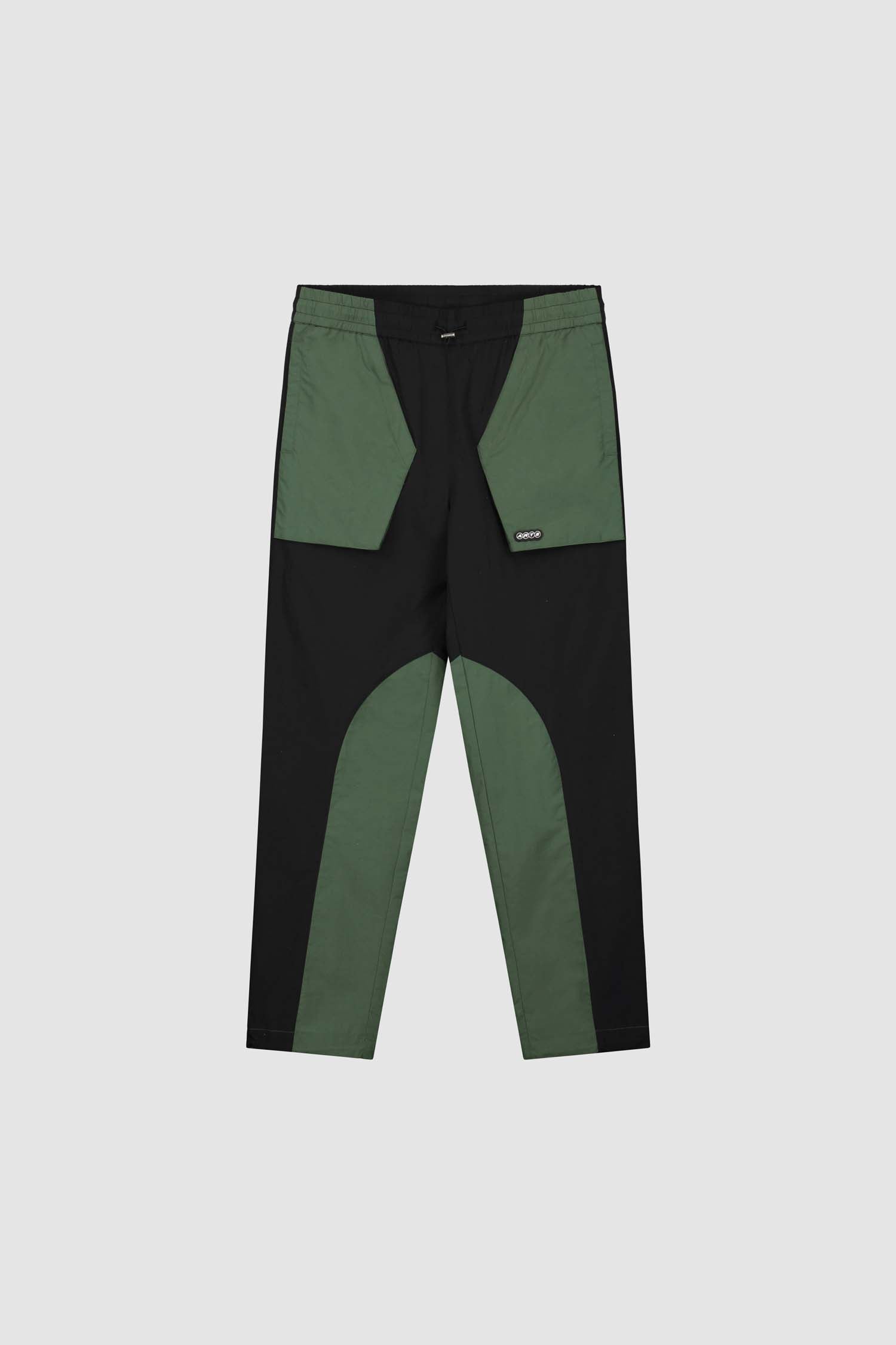 Jake Contrast Pants - Black/Green