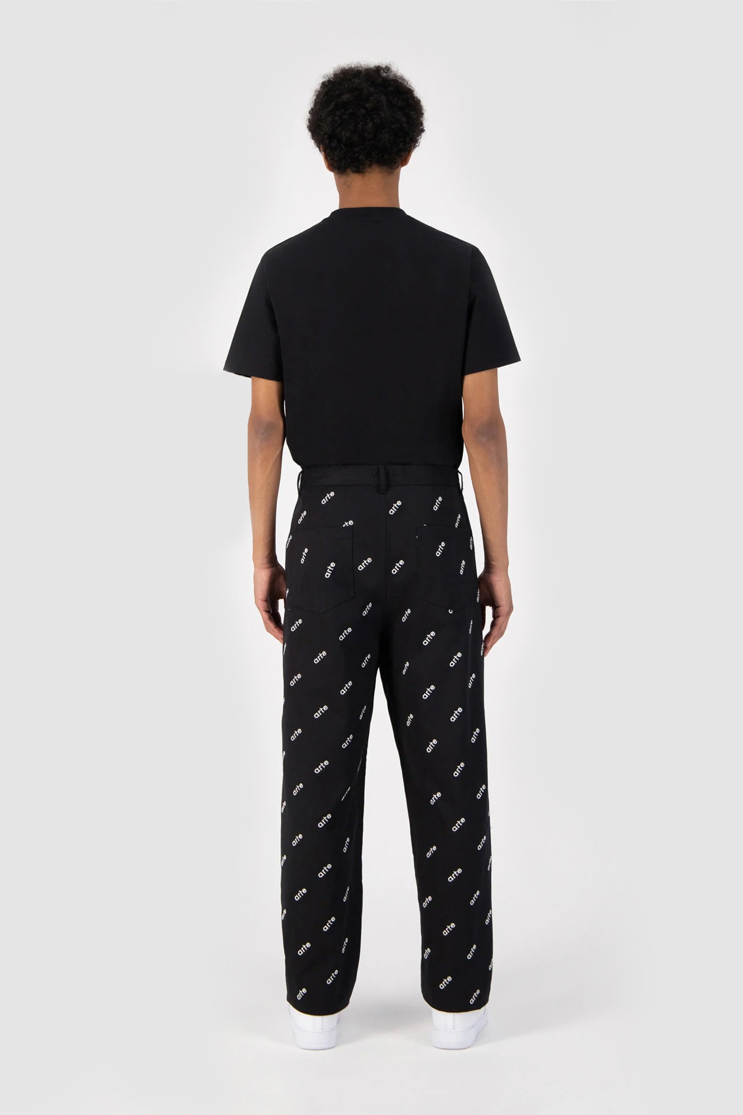 Pantalon avec logo Allover - Noir