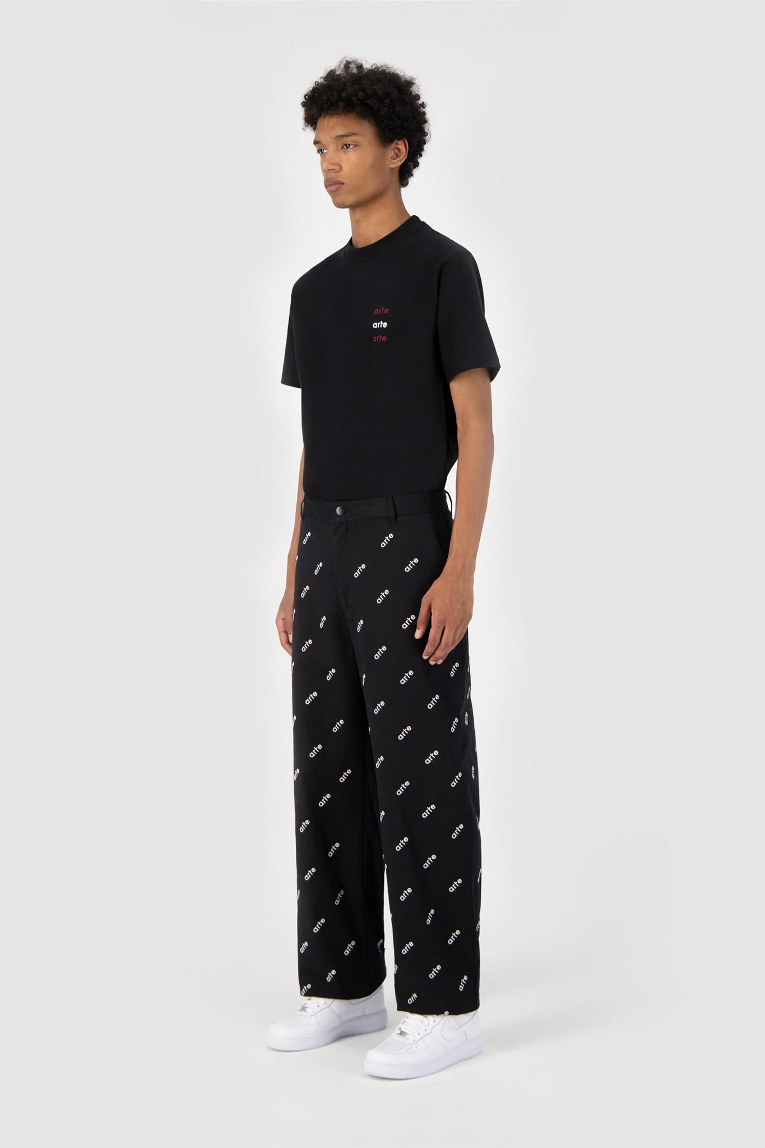Pantalon avec logo Allover - Noir