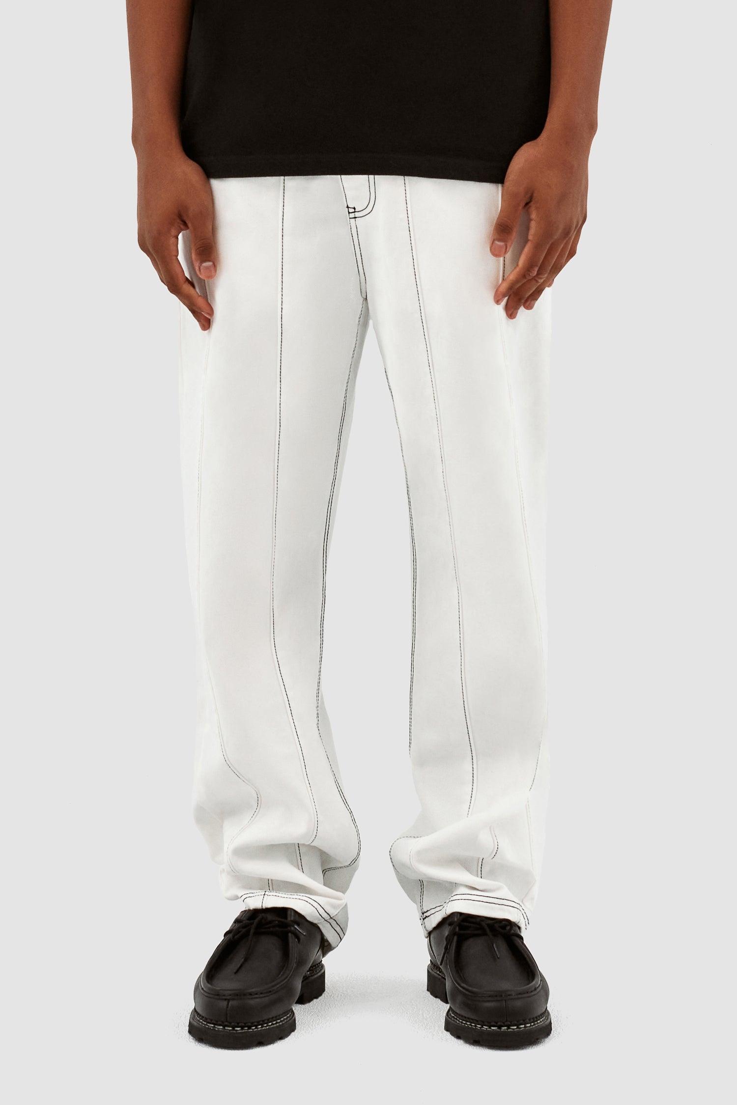 Pantalon Poage Detail - Blanc