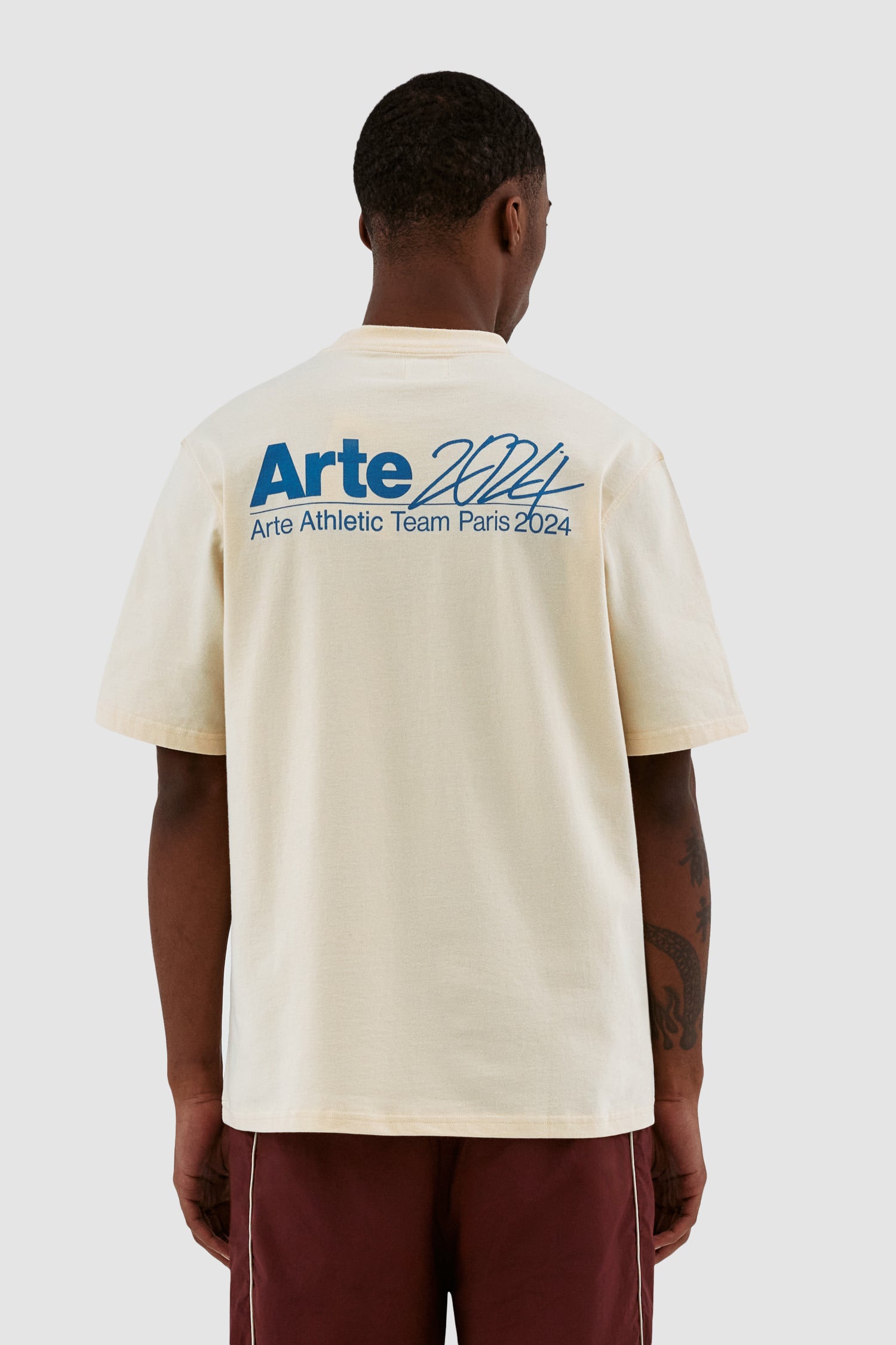 Teo Back SS24 T-shirt - Crème