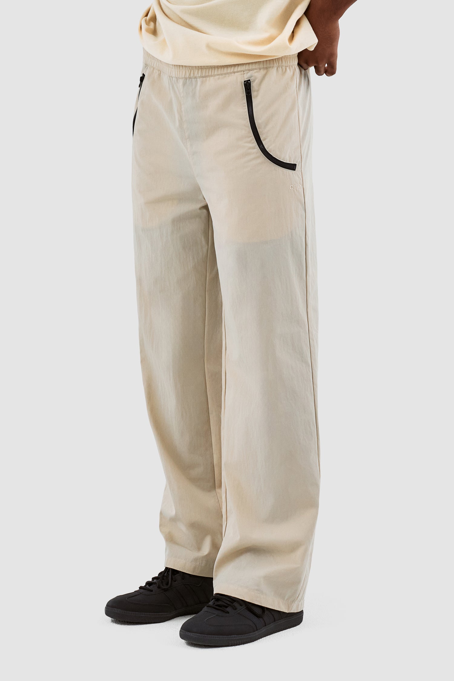 Pantalon à poches Jesse - Crème/Marine
