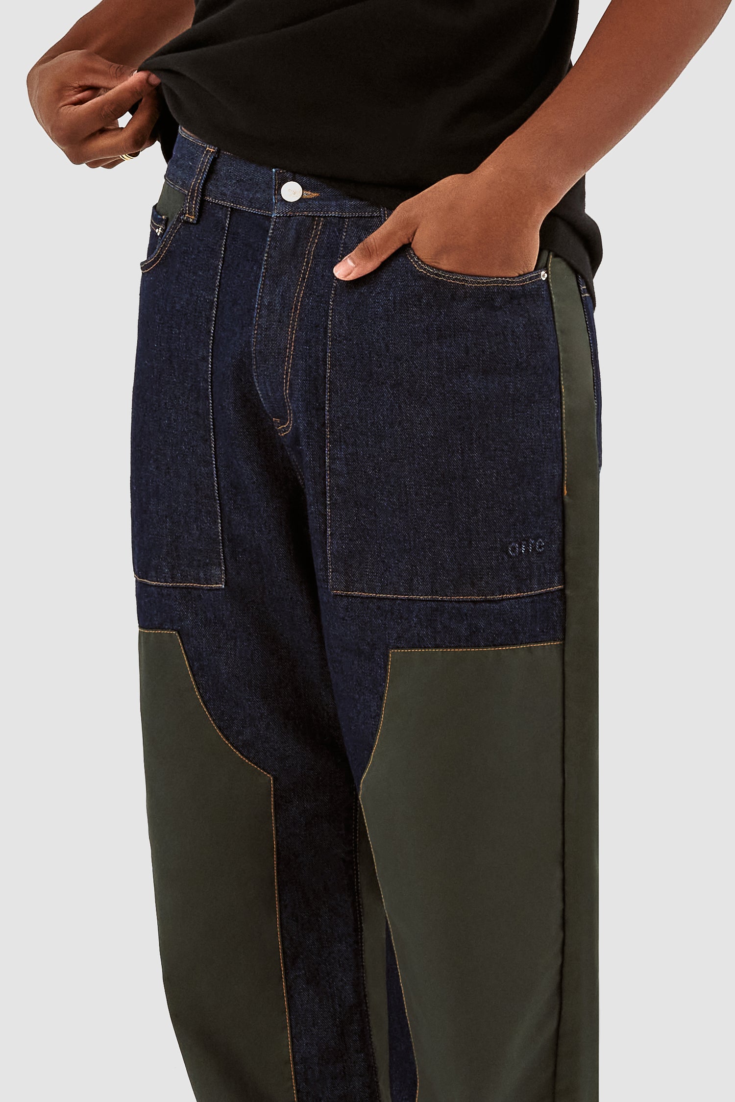 Pantalon Jones Multi - Denim/Green